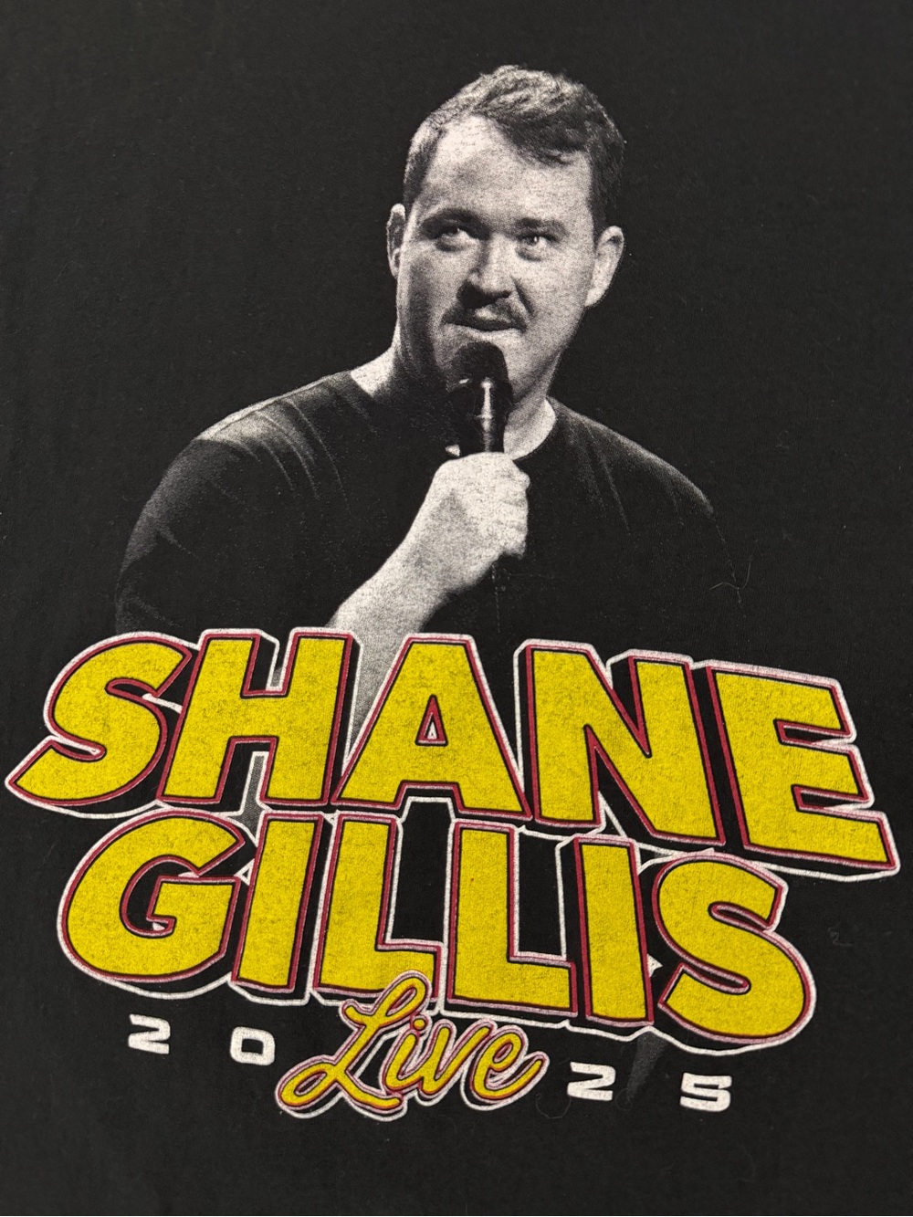 Shane Gillis Live 2025 Tour T-Shirt - Size M Comedy T-Shirt